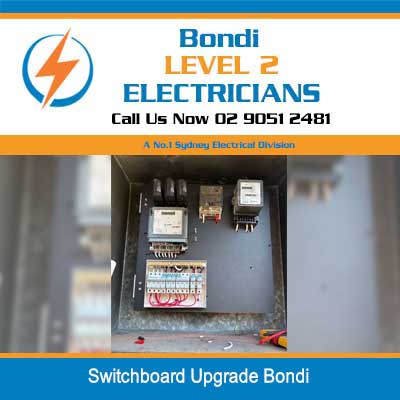 Modern electrical switchboard upgrade with safety switches and meter installation in Bondi